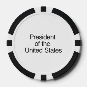 Lot De Jeton De Poker Président des États-Unis