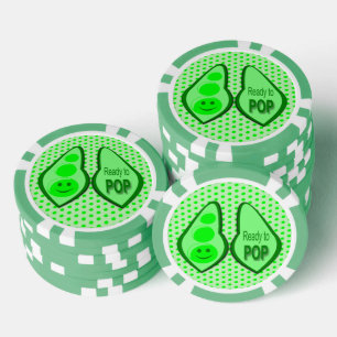 Lot De Jeton De Poker Prêt à cueillir des pois verts