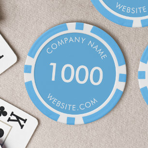Lot De Jeton De Poker Promotion du logo d'entreprise de marque personnal