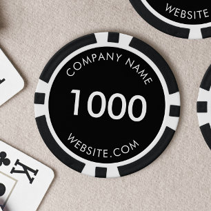 Lot De Jeton De Poker Promotion du logo d'entreprise de marque personnal