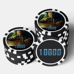 Lot De Jeton De Poker Puce de poker Boss 10000 dollars