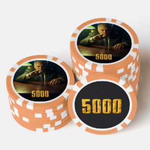 Lot De Jeton De Poker Puce de poker Boss 5000 dollars