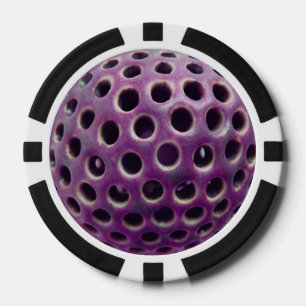 Lot De Jeton De Poker Puce de poker violet