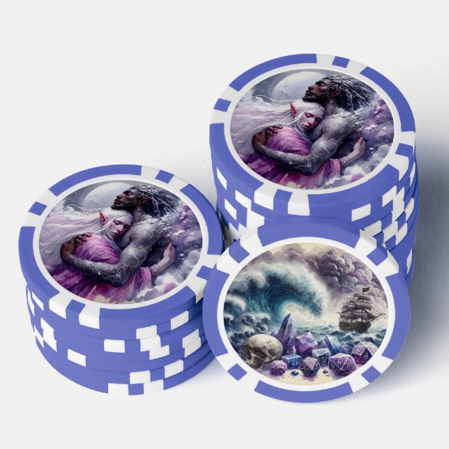 Lot De Jeton De Poker Quaraun & BoomFuzzy - Embrasser (Empiler)