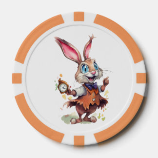 Lot De Jeton De Poker Rabbit avec montre