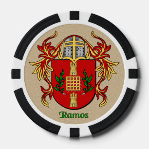 Lot De Jeton De Poker Ramos Armoiries héraldiques