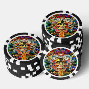Lot De Jeton De Poker Roue de Fortune