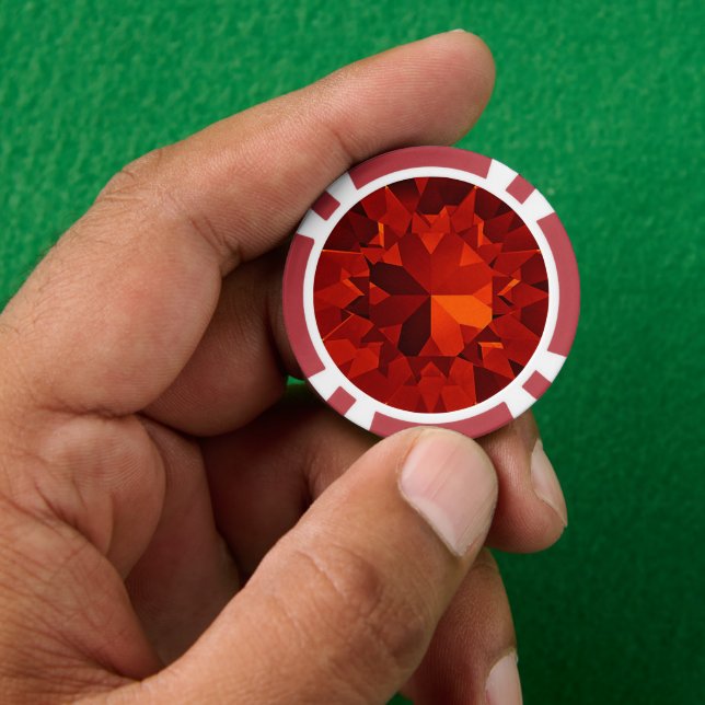 Lot De Jeton De Poker Ruby (main)