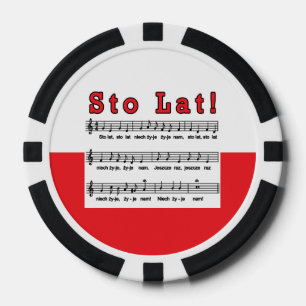Lot De Jeton De Poker Sto Lat ! Chanson