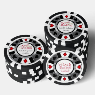 Lot De Jeton De Poker Style Las Vegas Marié