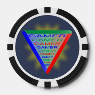 Lot De Jeton De Poker Système de jeu Ultimate Gamer 3 Couleurs RVB