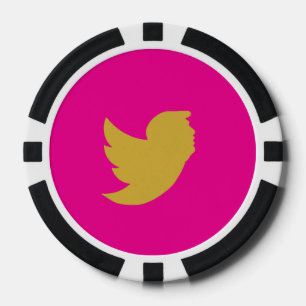 LOT DE JETON DE POKER T POKER DE CONCEPTION D'OISEAUX