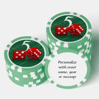 Lot De Jeton De Poker Tableau des craps de dés de Las Vegas