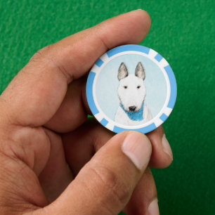 Lot De Jeton De Poker Taureau Terrier - Cute Original Chien Art
