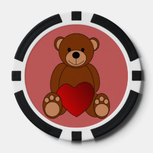 Lot De Jeton De Poker Teddy Love