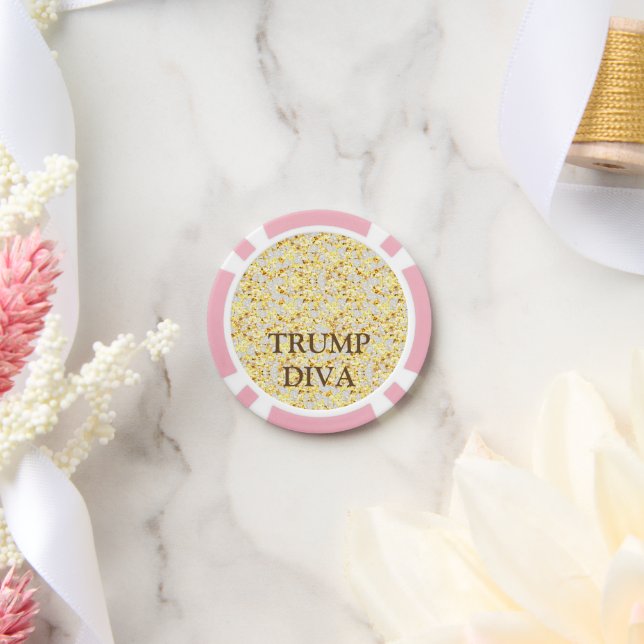 LOT DE JETON DE POKER TRUMP (Mariage)