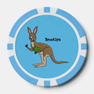 Lot De Jeton De Poker Une jolie illustration de kangourou australien