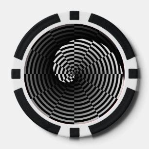 Lot De Jeton De Poker Vérificateur numérique Yin Yang par Kenneth Yoncic