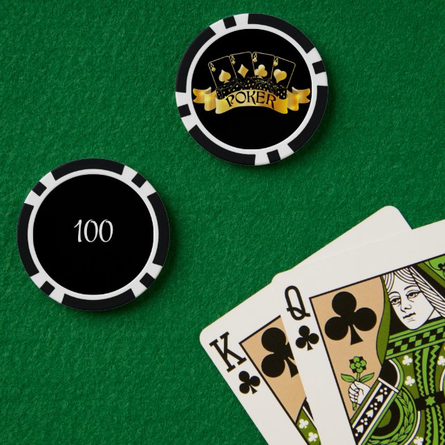 LOT DE JETON DE POKER VIP (Table de poker (double))