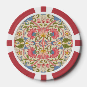Lot De Jeton De Poker William Morris Lodden Spring Wallpaper Art
