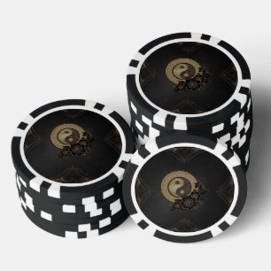 Lot De Jeton De Poker Yin yang est le symbole qui représente l'équilibre