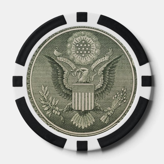 Lot De Jeton De Poker ZH Poker Chip (Recto)