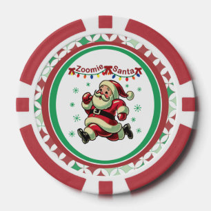 Lot De Jeton De Poker Zoomie Père Noël Noël