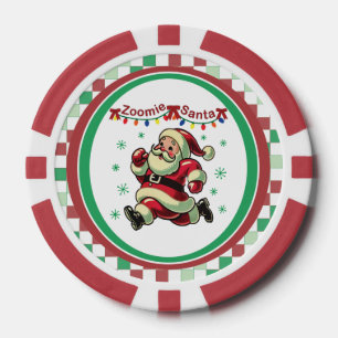 Lot De Jeton De Poker Zoomie Père Noël Noël