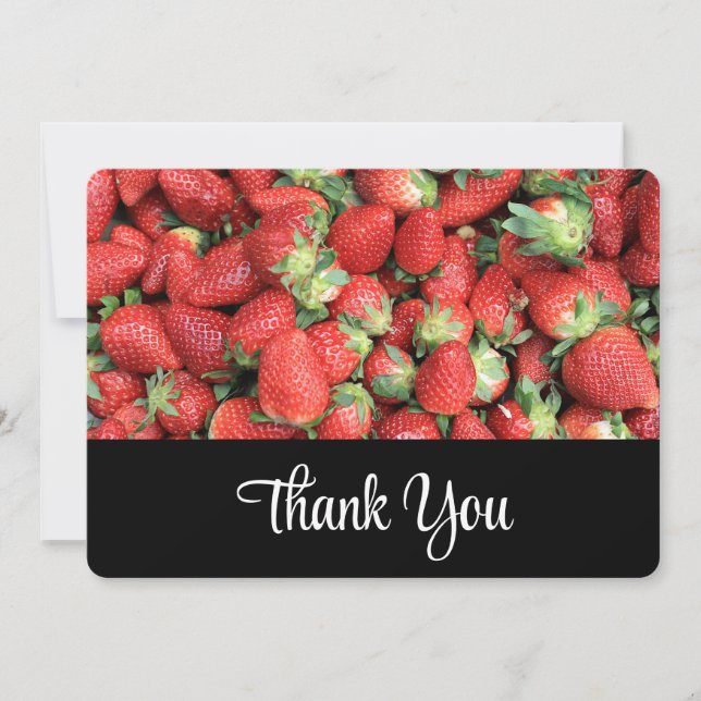 Lot de Merci de fraises rouges juteuses (Devant)