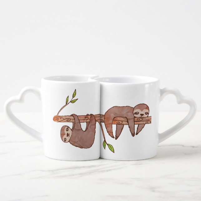 Cadeau pour couple amoureux, kit mug et tasse en duo, cadeau