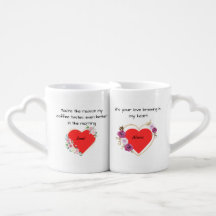Tu es la raison pour laquelle mon café a encore me
