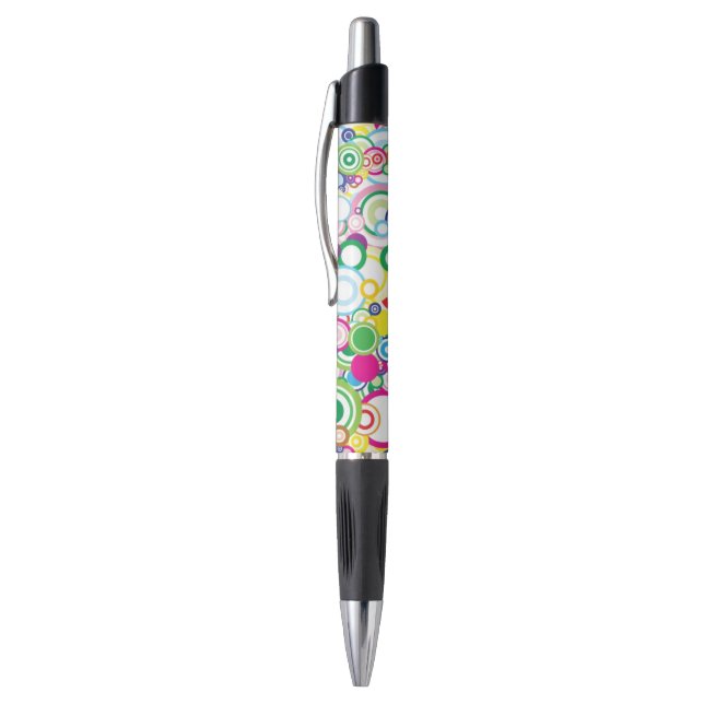 Lot of vivid circles pen (Top (Vertical))