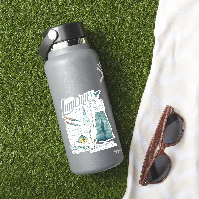 LOTHLORIEN™ Watercolor Collage Graphic (HydroFlask Insitu)