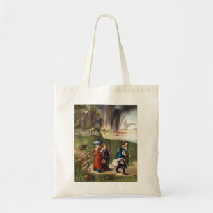 Lot's Escape - Albrecht Durer - c1496 Tote Bag