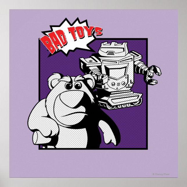 Lots-O'-Huggin' Bear & Sparks: Bad Toys Poster (Front)