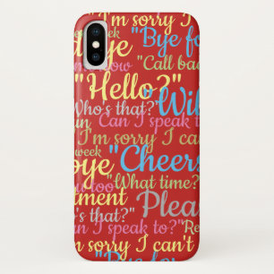 Lots of Chatter Design Case-Mate iPhone Case