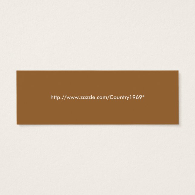 Lots of Chocolate Bookmark (Back)