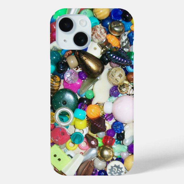 Lots of Colourful Beads Case-Mate iPhone Case (Back)