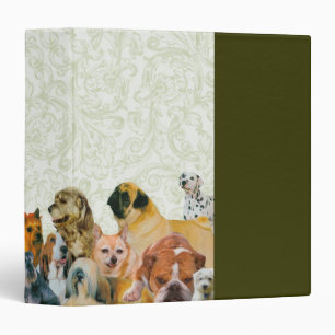 Lots of Dogs Collage Binder