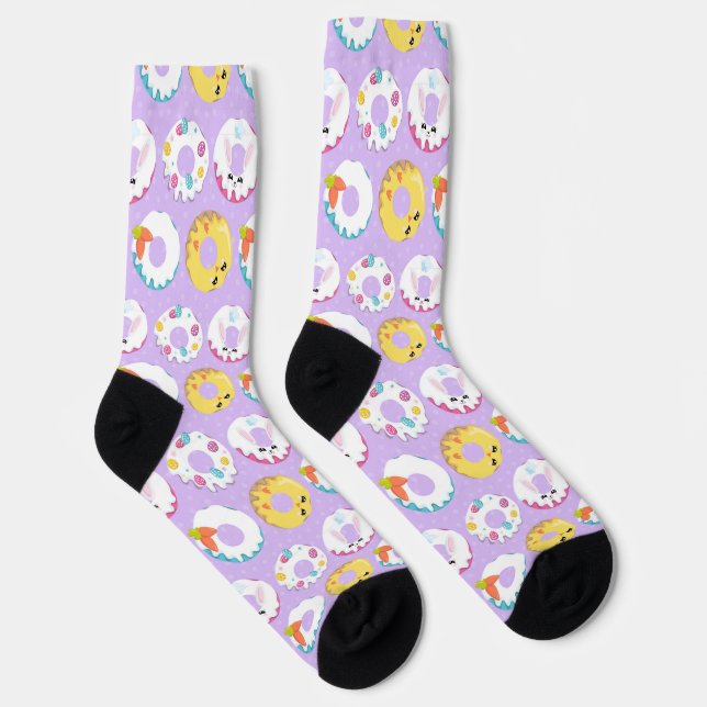 Lots of Doughnuts Socks (Right)