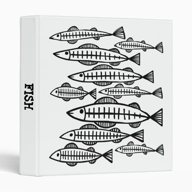 Lots of Fish - (1.0in) Binder (Front/Spine)