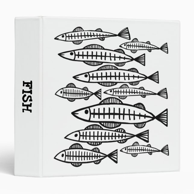 Lots of Fish - (1.5in) Binder (Front/Spine)