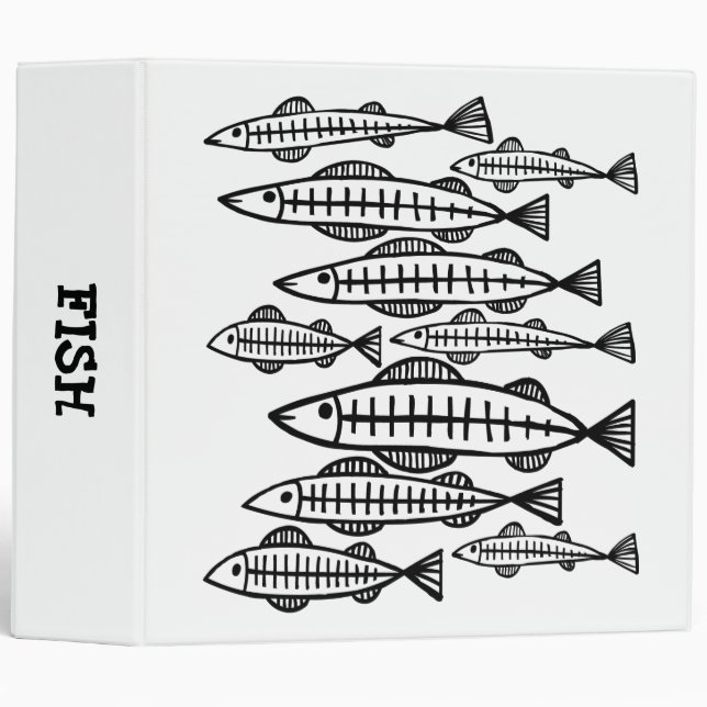 Lots of Fish - (2.0in) Binder (Front/Spine)