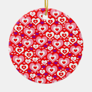 Lots of Hearts Valentine's Day Ornament