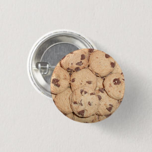 Lots of Little Chocolate Chip Cookies 1 Inch Round Button