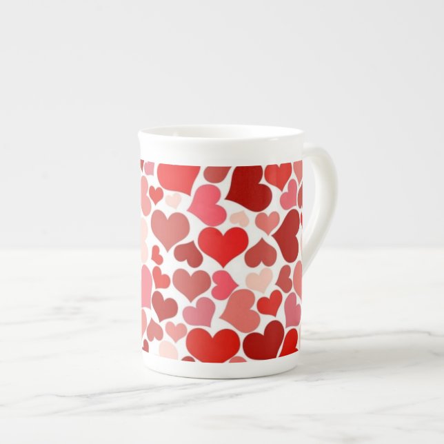 Lots of Love Bone China Mug (Front Right)