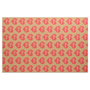 Lots of Love Pattern Fabric