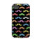 Lots of Moustaches (black) Iphone Case-Mate