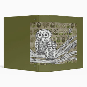 Lot's of Owls Binder