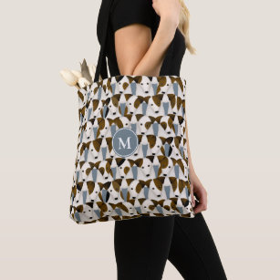 Lots of Parson Jack Russell Terriers dogs pattern Tote Bag